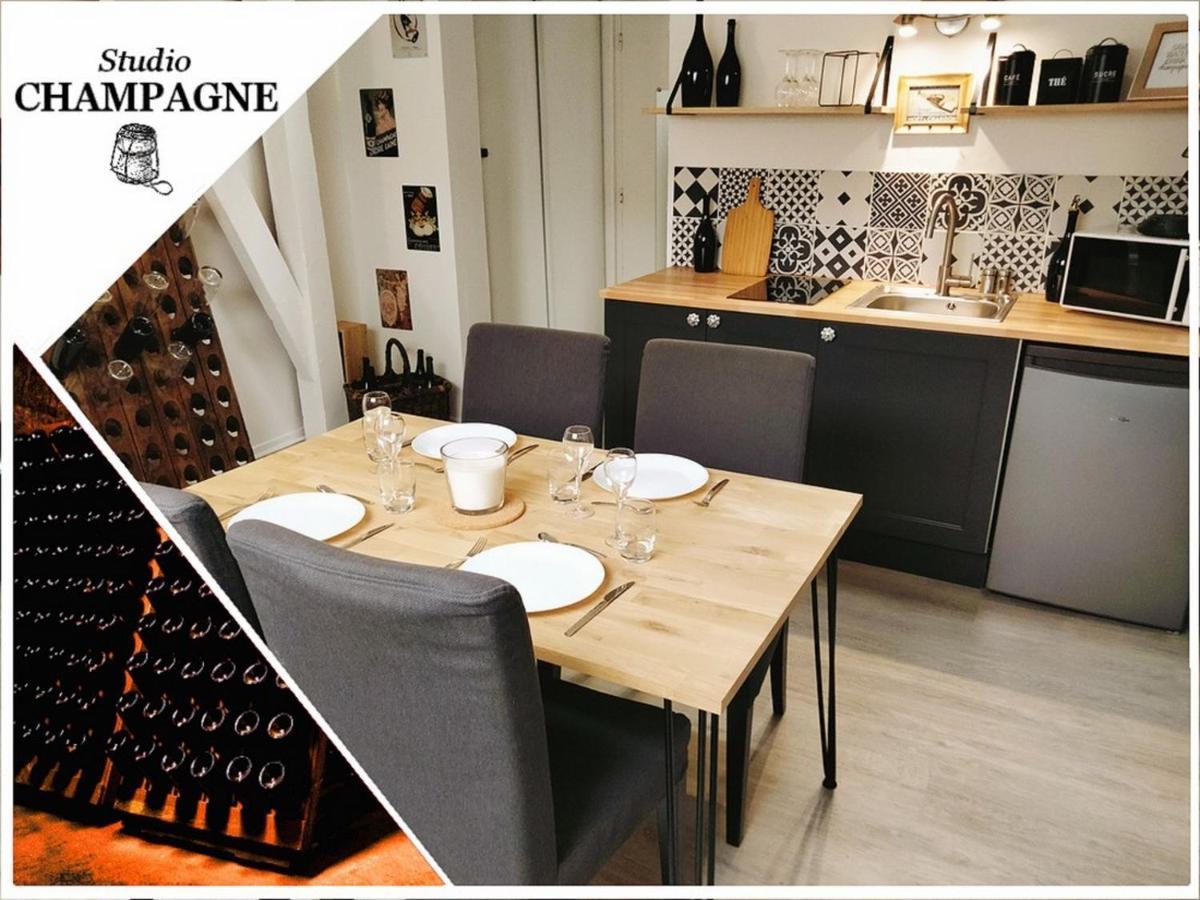 Studio Champagne Apartment Reims Exterior photo